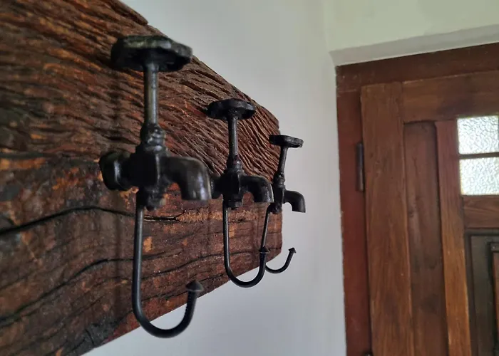 بيت للعطل Alte Backhaus Auf Dem Bio-bauernhof *